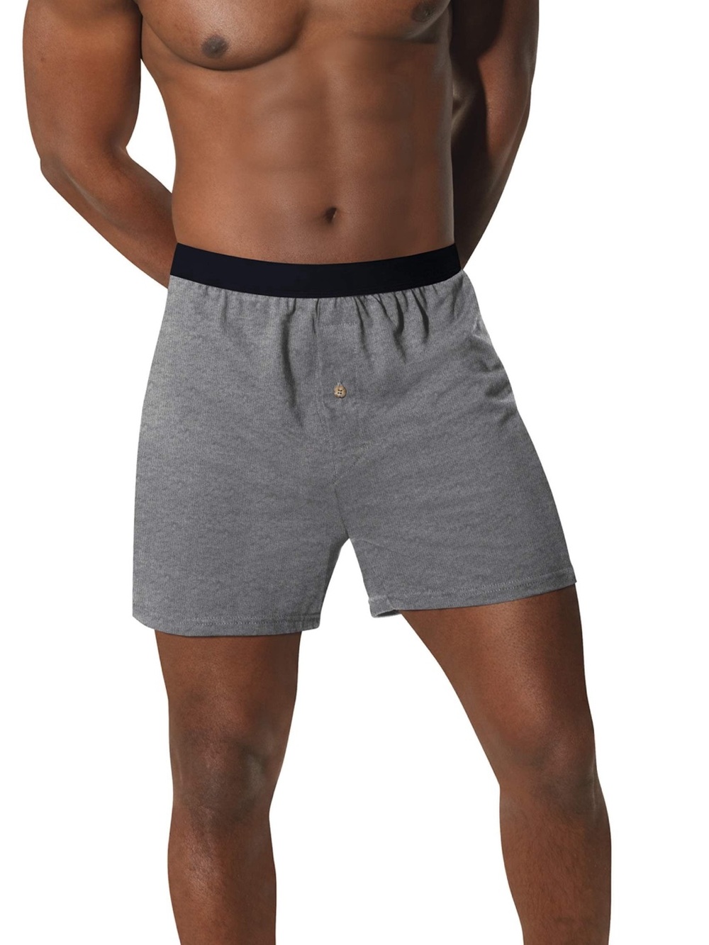 💜Hanes Men's Tagless Boxers ComfortSoft 5 Pack Size::Small(28-30)